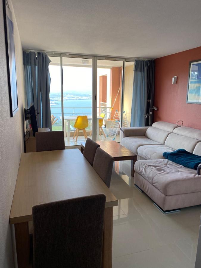 Vue Mer Et Esterel Sur La Baie De Cannes Appartement Théoule-sur-Mer Buitenkant foto